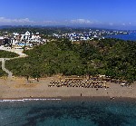 Letecký pohľad na pláž