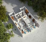 Beach villa - pôdorys