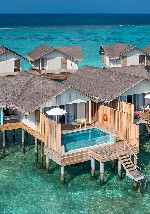 Vodná vila s bazénom