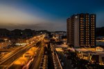 Večerný pohľad na hotel