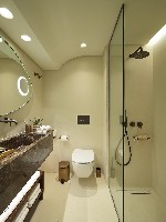 Izba superior s výhľadom na more - kúpeľňa