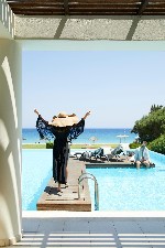 Suita Beach Front zdieľaný bazén