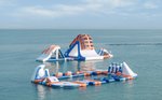 Nafukovacie šmykľavky do vody Aqua Fun