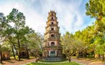 Ikonická pagoda Thien Mu