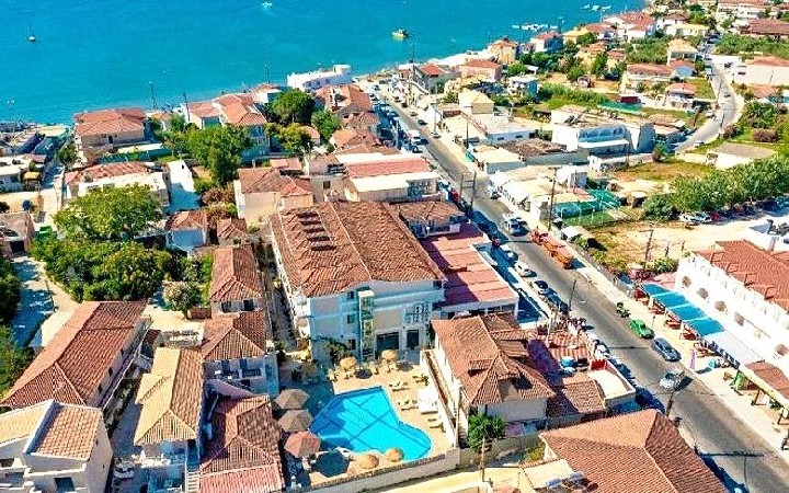 Pohľad na hotelový areál